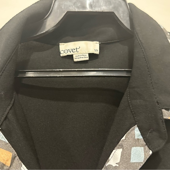 Covet black sleeveless dress size S - Picture 4 of 13